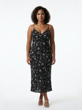 Vintage 90s bias cut dress